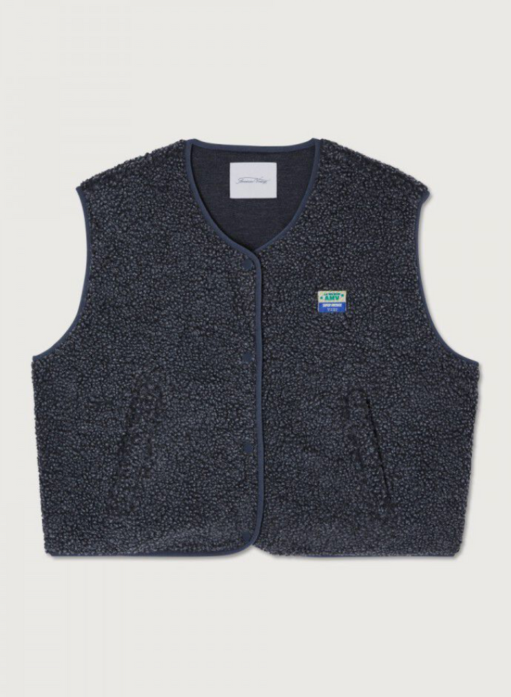 Hoktown Vest Anthracite Chine