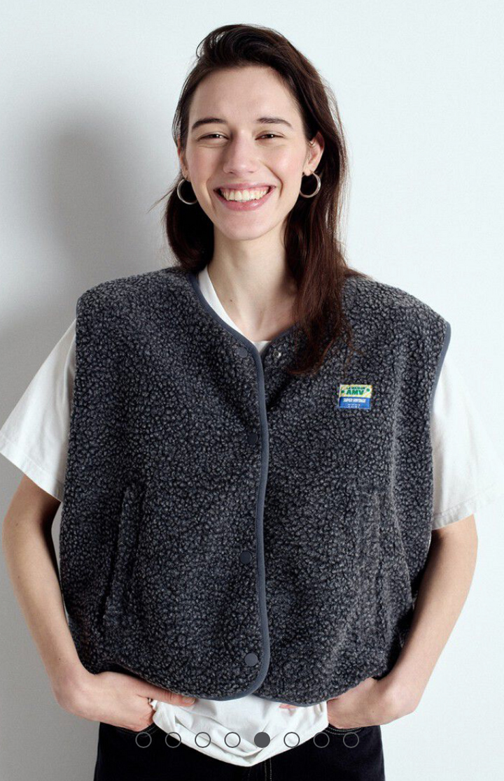 Hoktown Vest Anthracite Chine