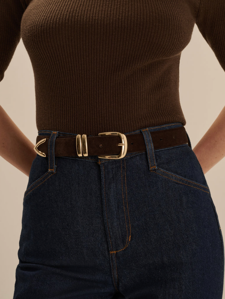 The Suede Jordan Belt
