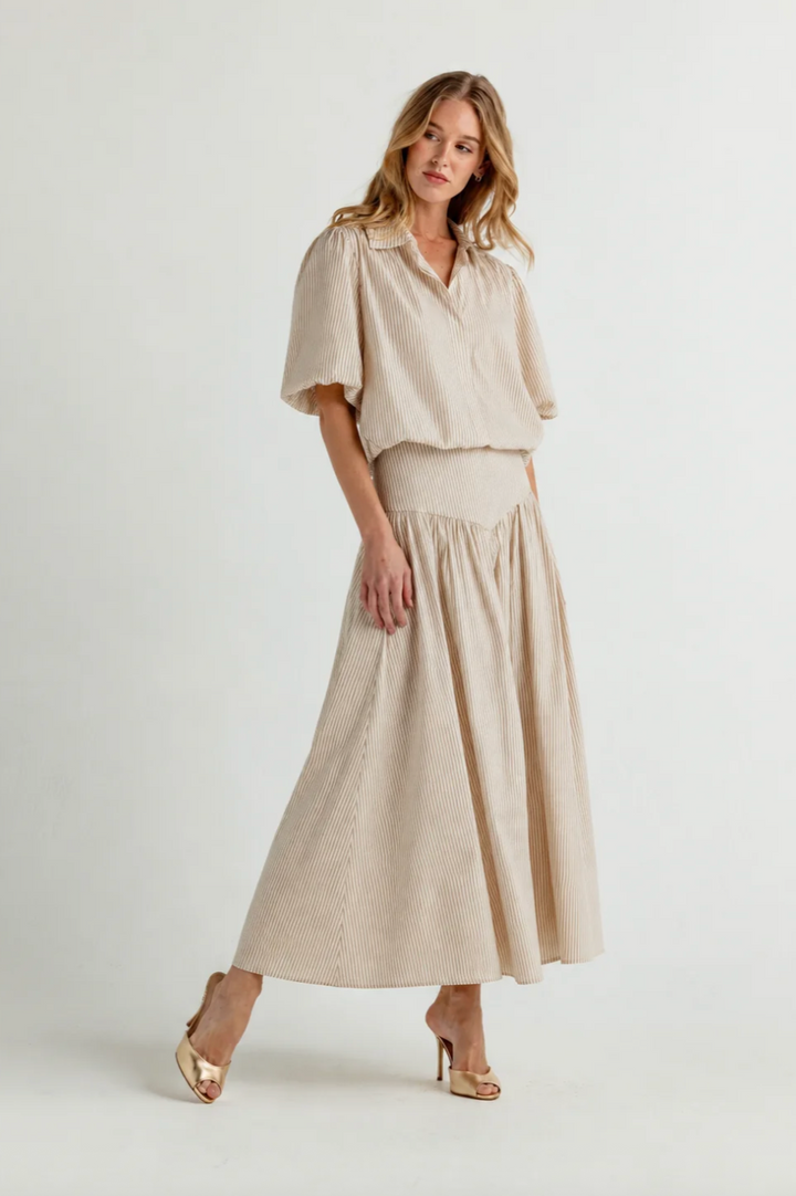 Rory Skirt Bridle Ticking