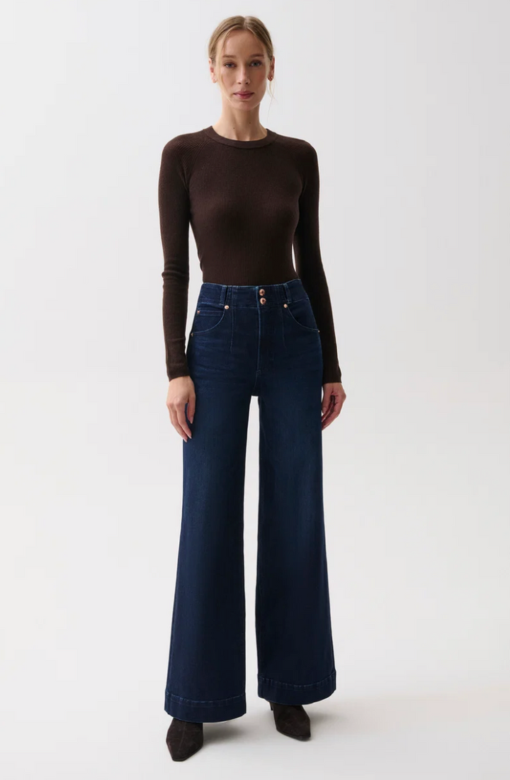Lana Double High Rise Ultra Wide Leg Starstruck
