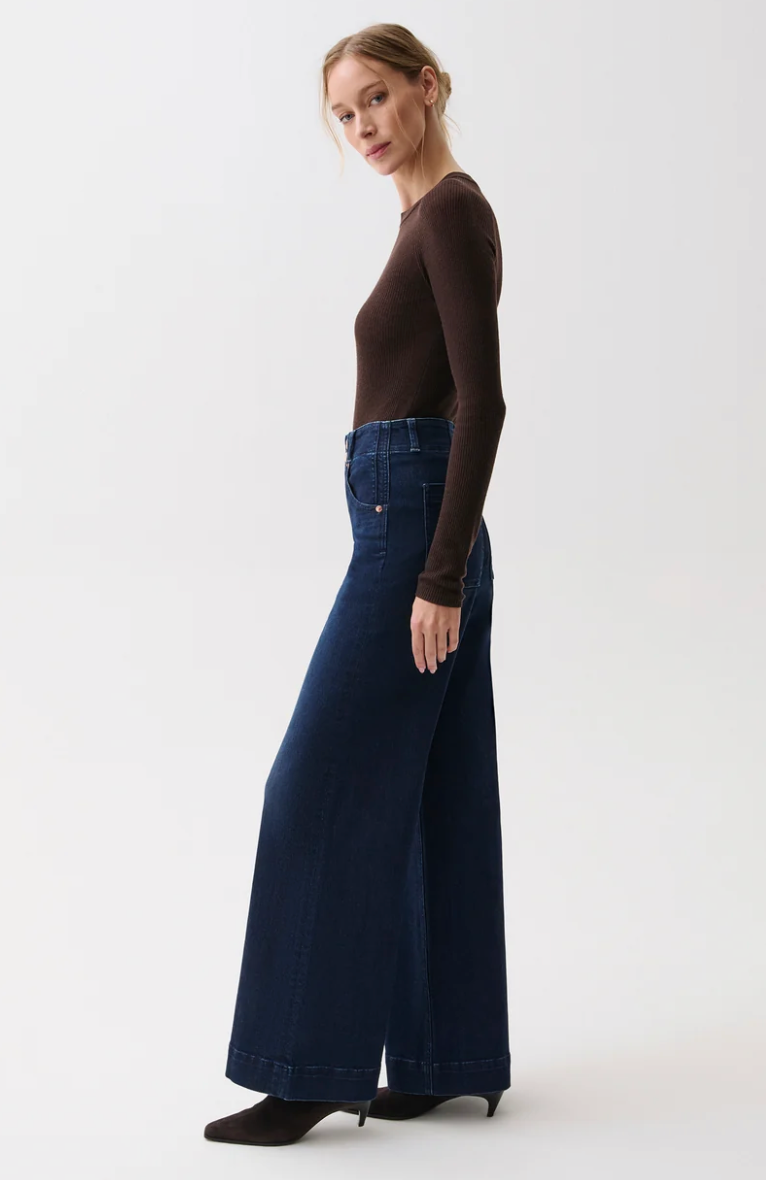 Lana Double High Rise Ultra Wide Leg Starstruck