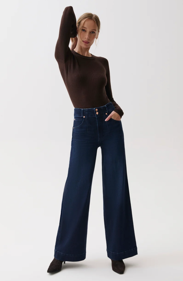 Lana Double High Rise Ultra Wide Leg Starstruck