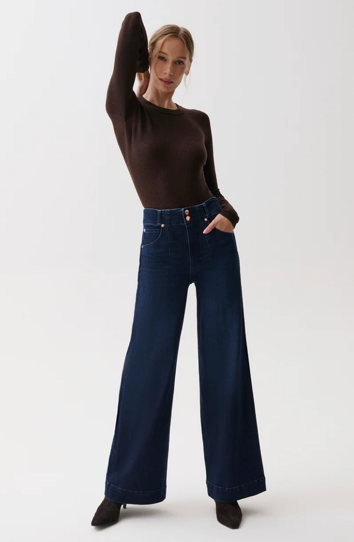 Lana Double High Rise Ultra Wide Leg Starstruck