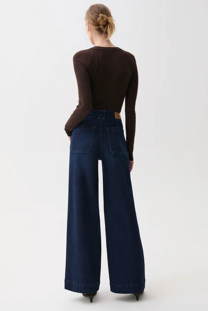 Lana Double High Rise Ultra Wide Leg Starstruck