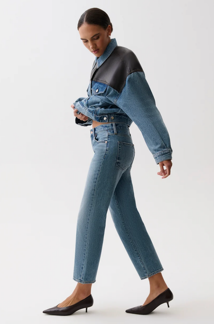 Issa Mid Rise Relaxed Ankle Straight Metropolis