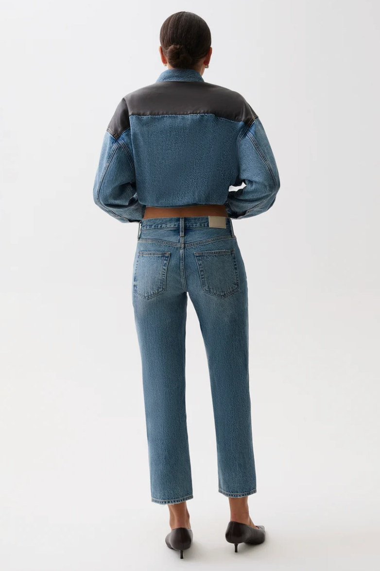 Issa Mid Rise Relaxed Ankle Straight Metropolis