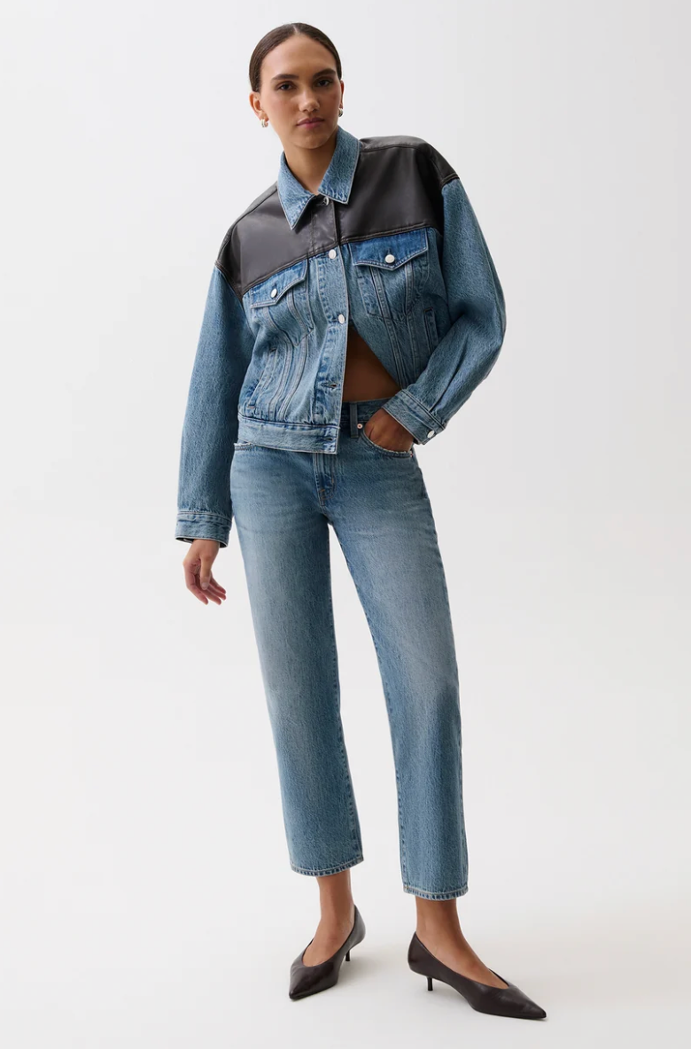 Issa Mid Rise Relaxed Ankle Straight Metropolis