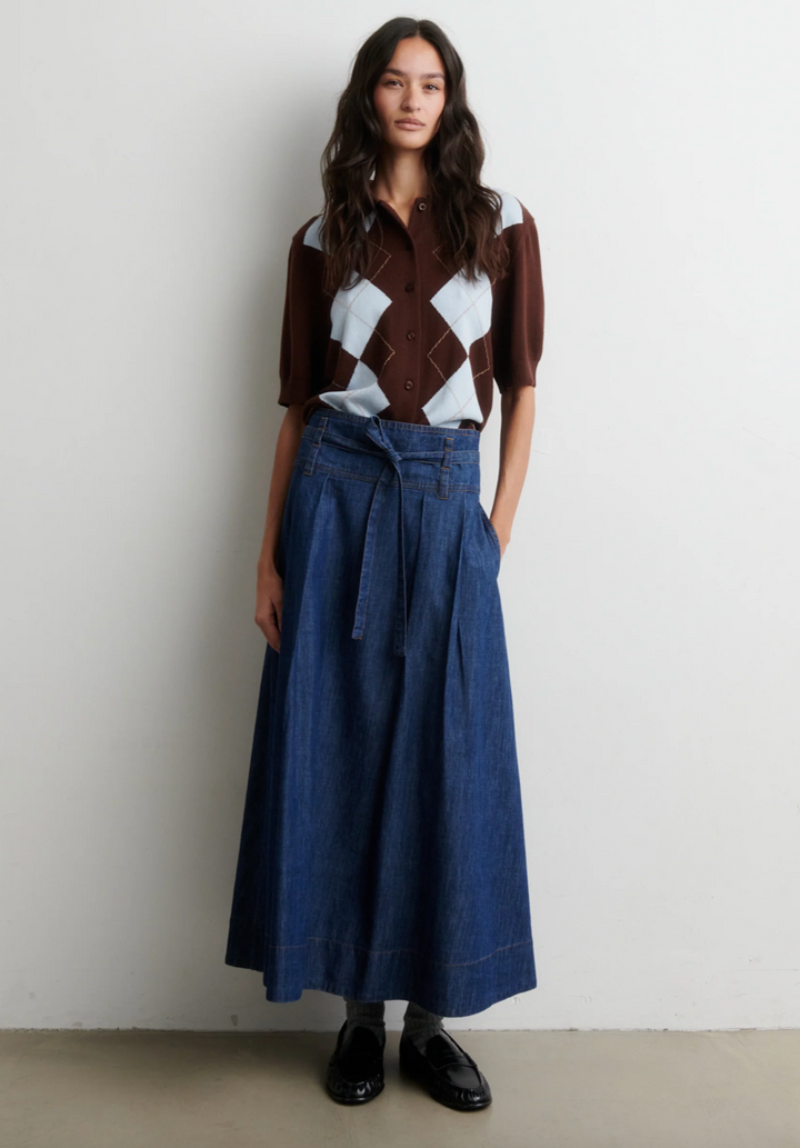 Evana Denim Skirt