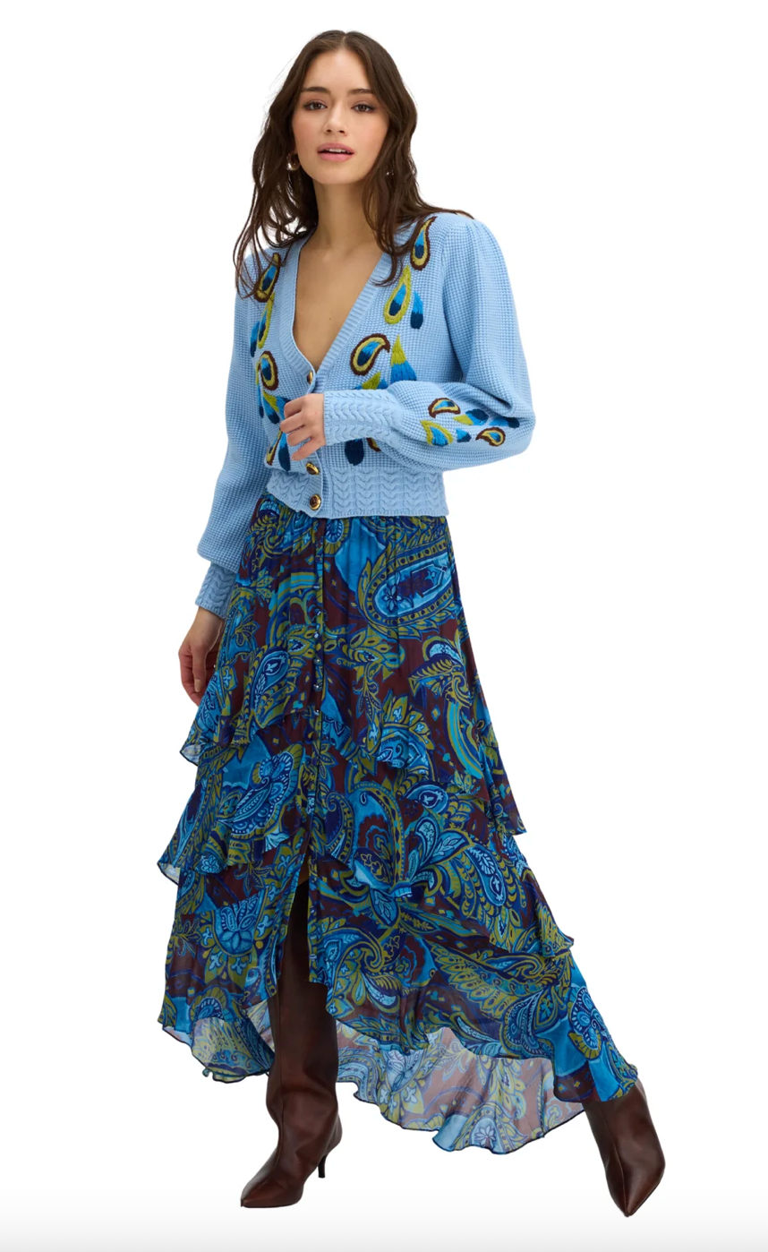 Piper Cardigan Dusk Blue
