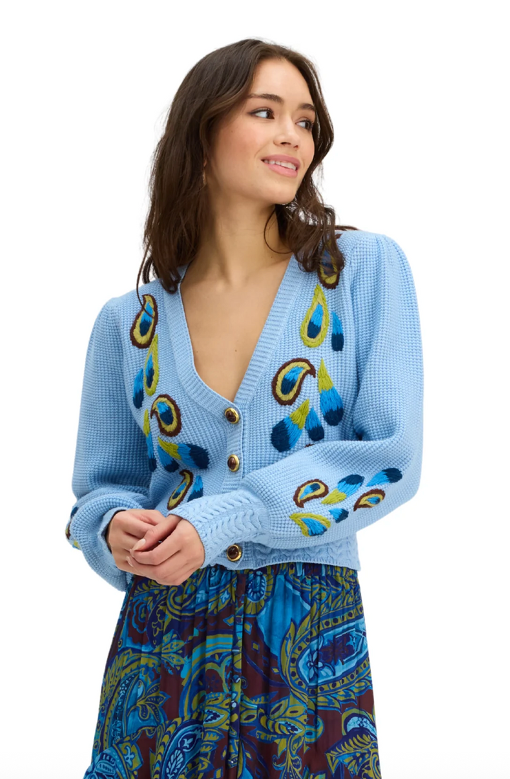 Piper Cardigan Dusk Blue