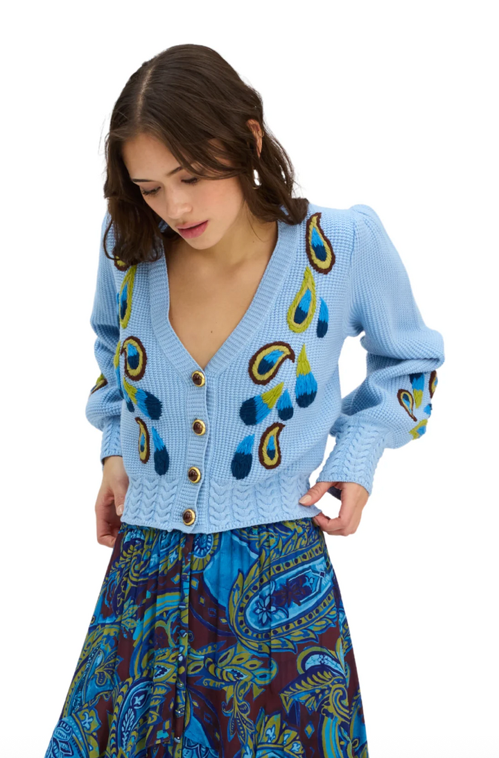 Piper Cardigan Dusk Blue