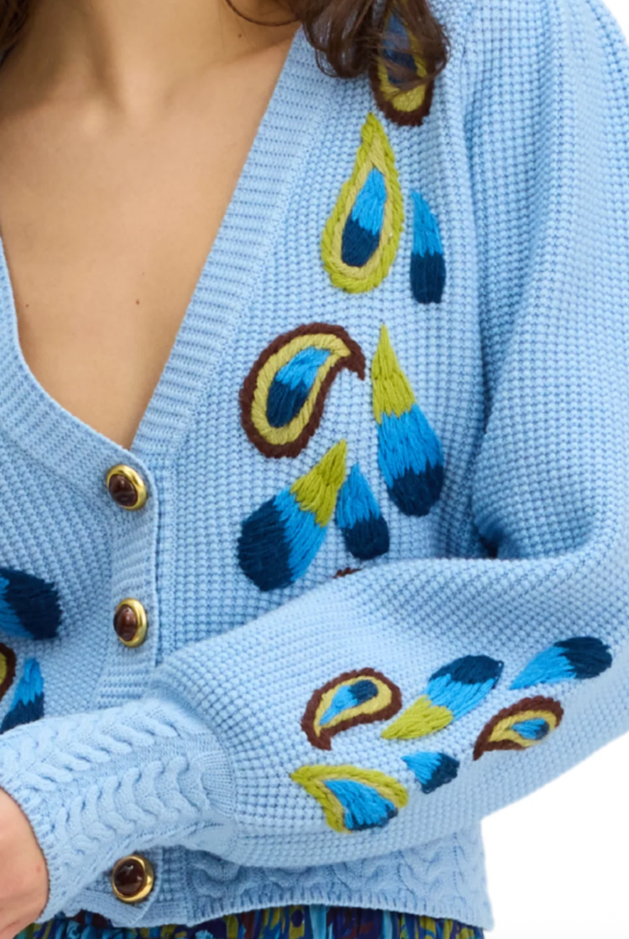 Piper Cardigan Dusk Blue