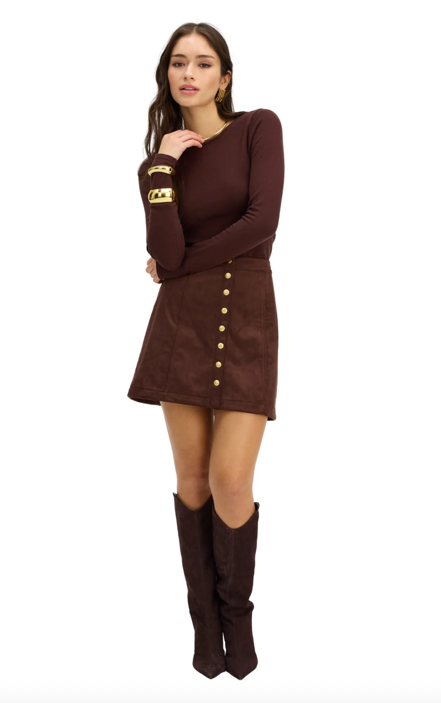 Carla Skirt Espresso