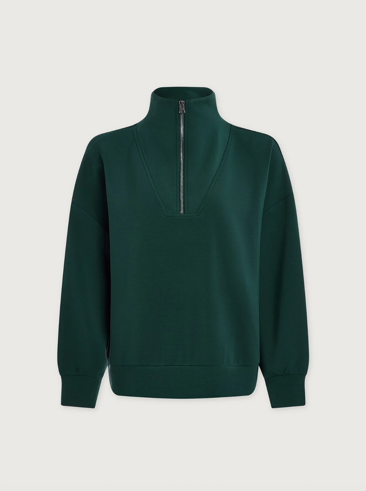 Hawley Half Zip Sweat Ponderosa Pine