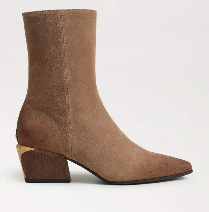 Harmony Bootie Truffle Brown