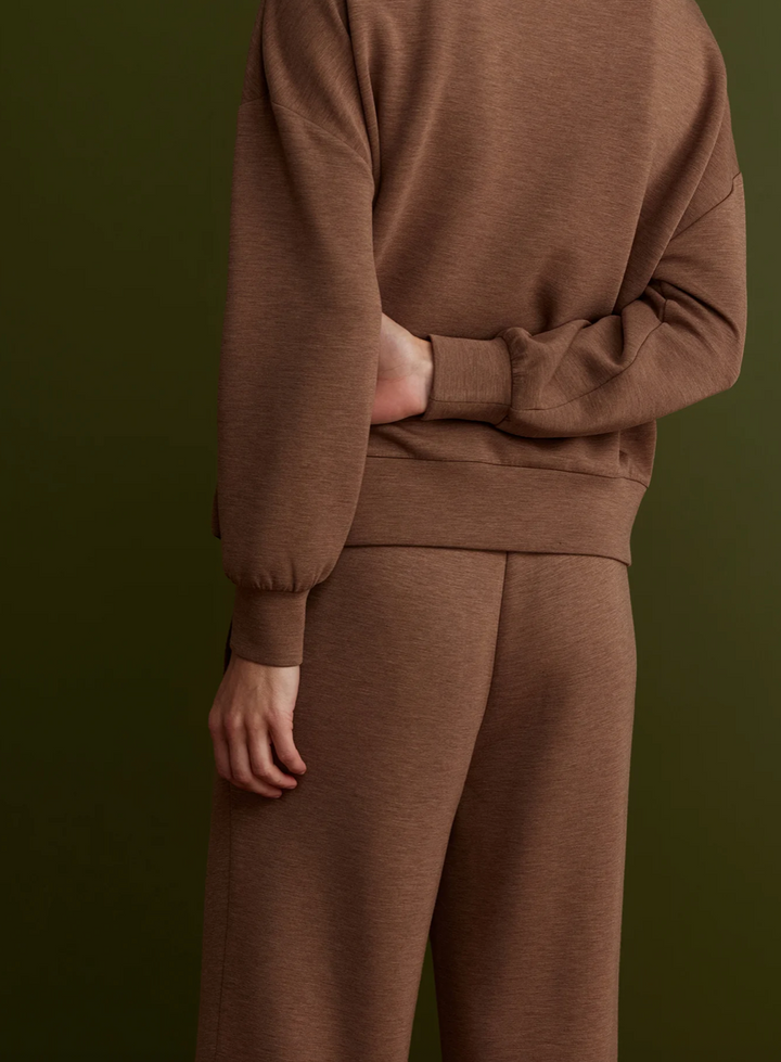 The Wide Leg Pant 30 Golden Bronze Marl