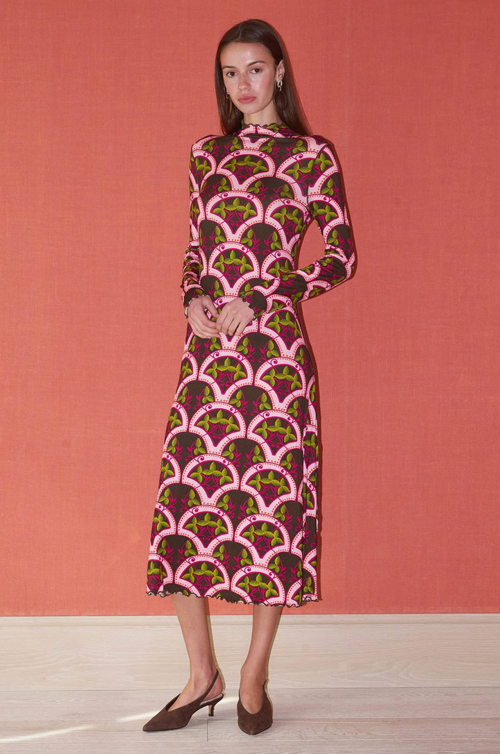 Millie Mock Neck Dress