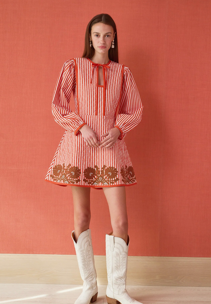 Holly Quilted Mini Dress