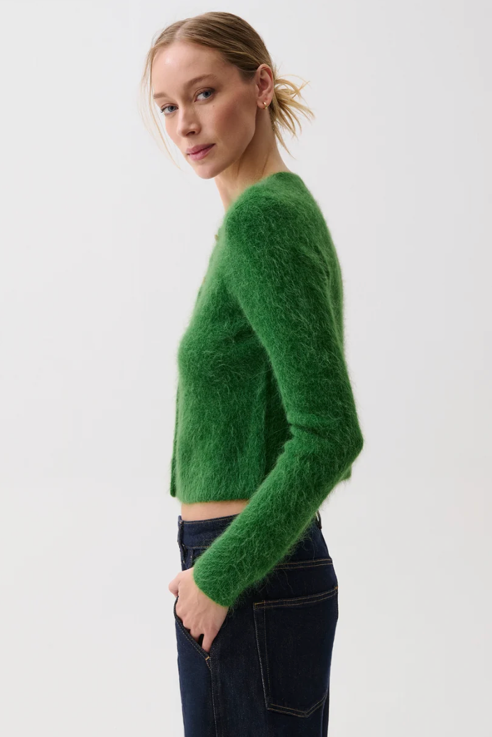 Yara Alpaca Blend Shrunken Cardigan