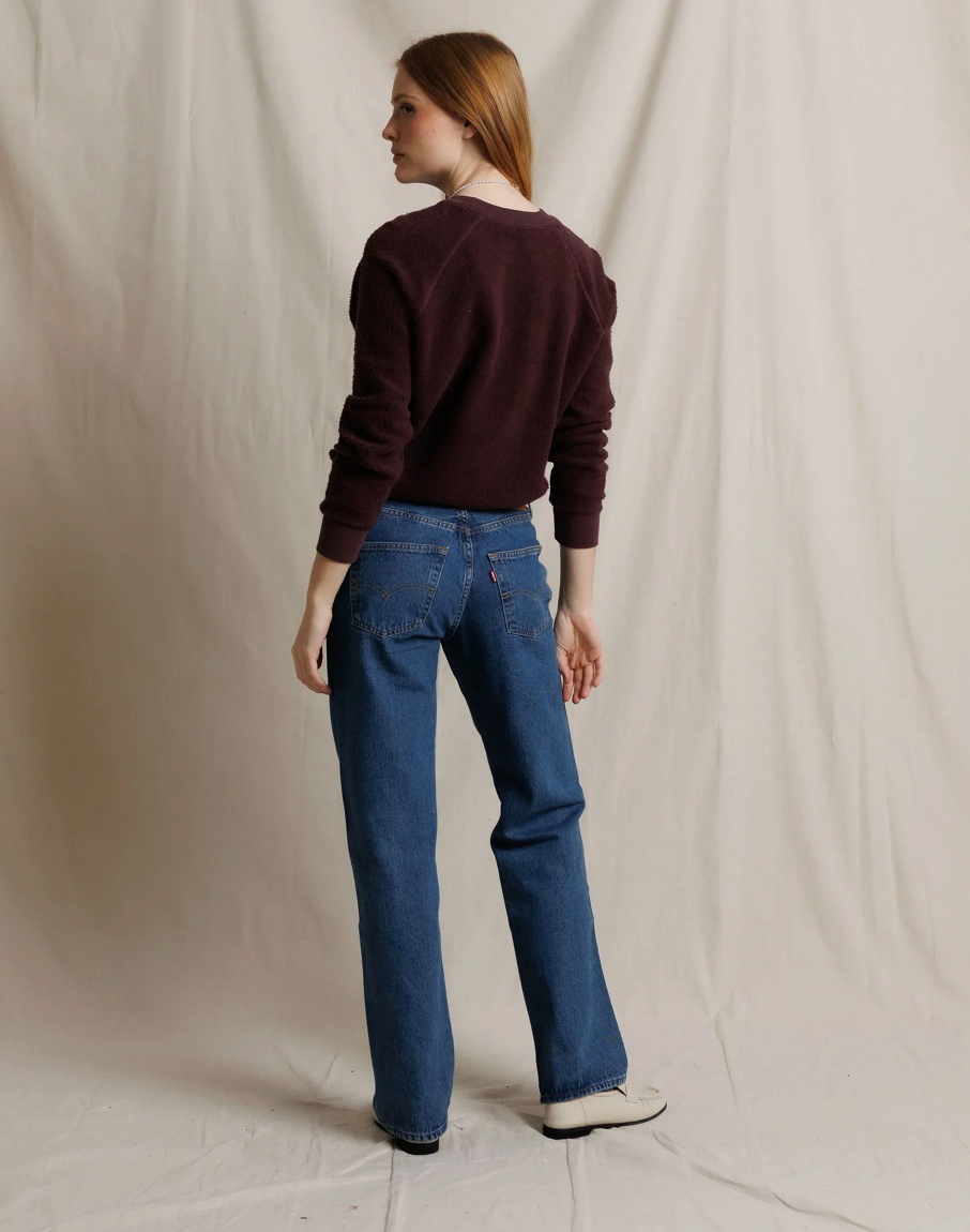 Ziggy Sweatshirt Cherry Lacquer