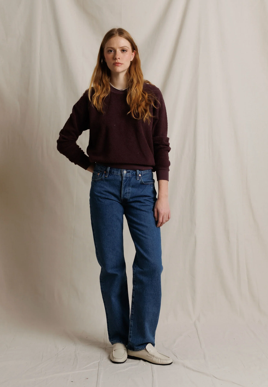 Ziggy Sweatshirt Cherry Lacquer