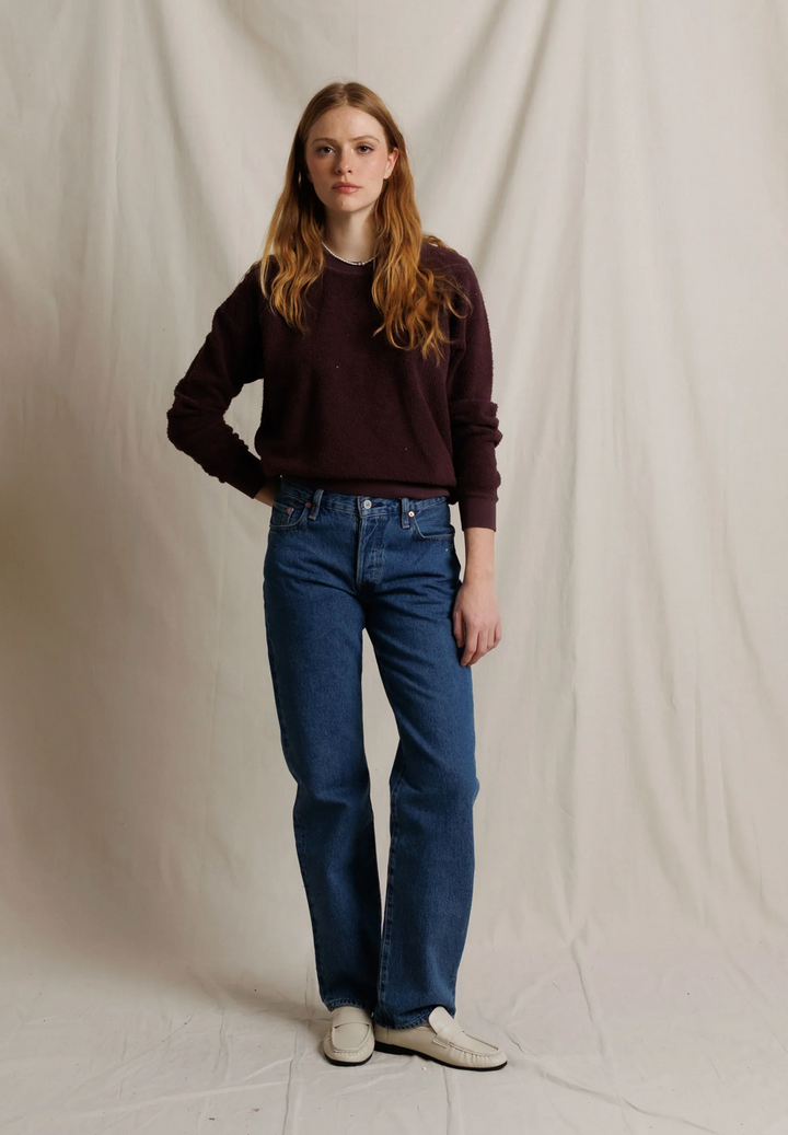 Ziggy Sweatshirt Cherry Lacquer