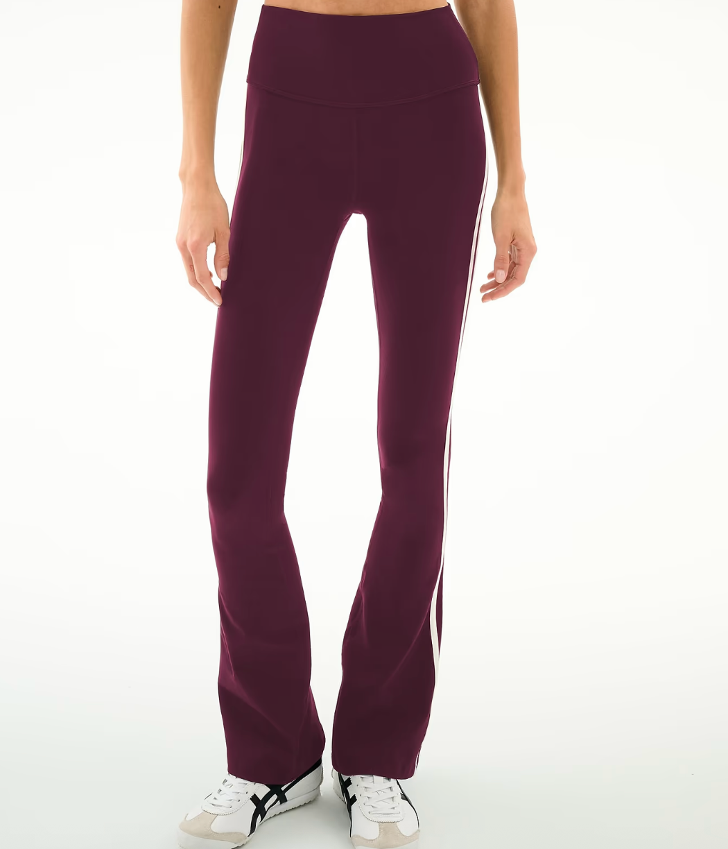 Raquel High Waist Supplex Dark Cherry/Creme
