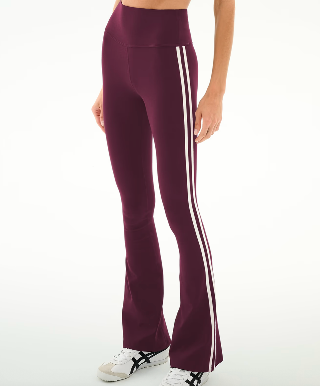Raquel High Waist Supplex Dark Cherry/Creme