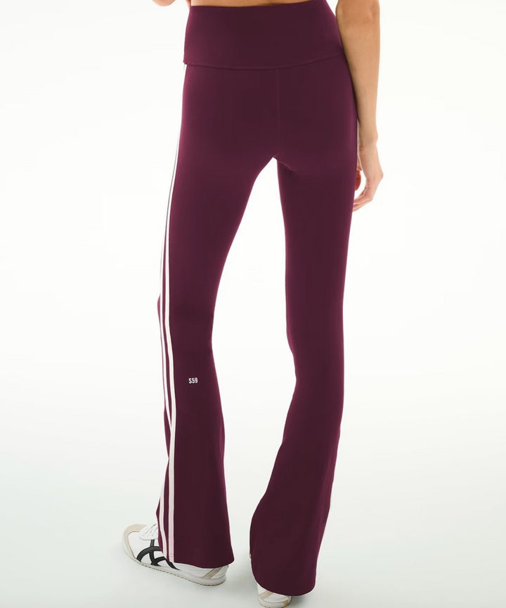 Raquel High Waist Supplex Dark Cherry/Creme