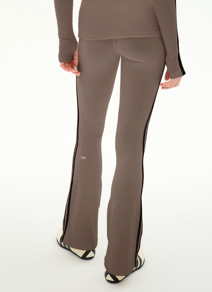 Raquel High Waist Supplex Dark Lentil/Black