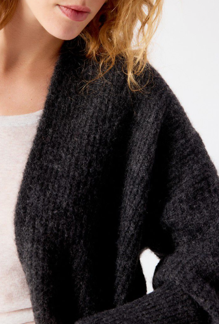 East Cardigan Anthracite Chine