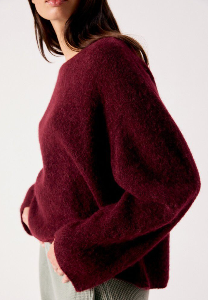 Vito Sweater Grenat Chine