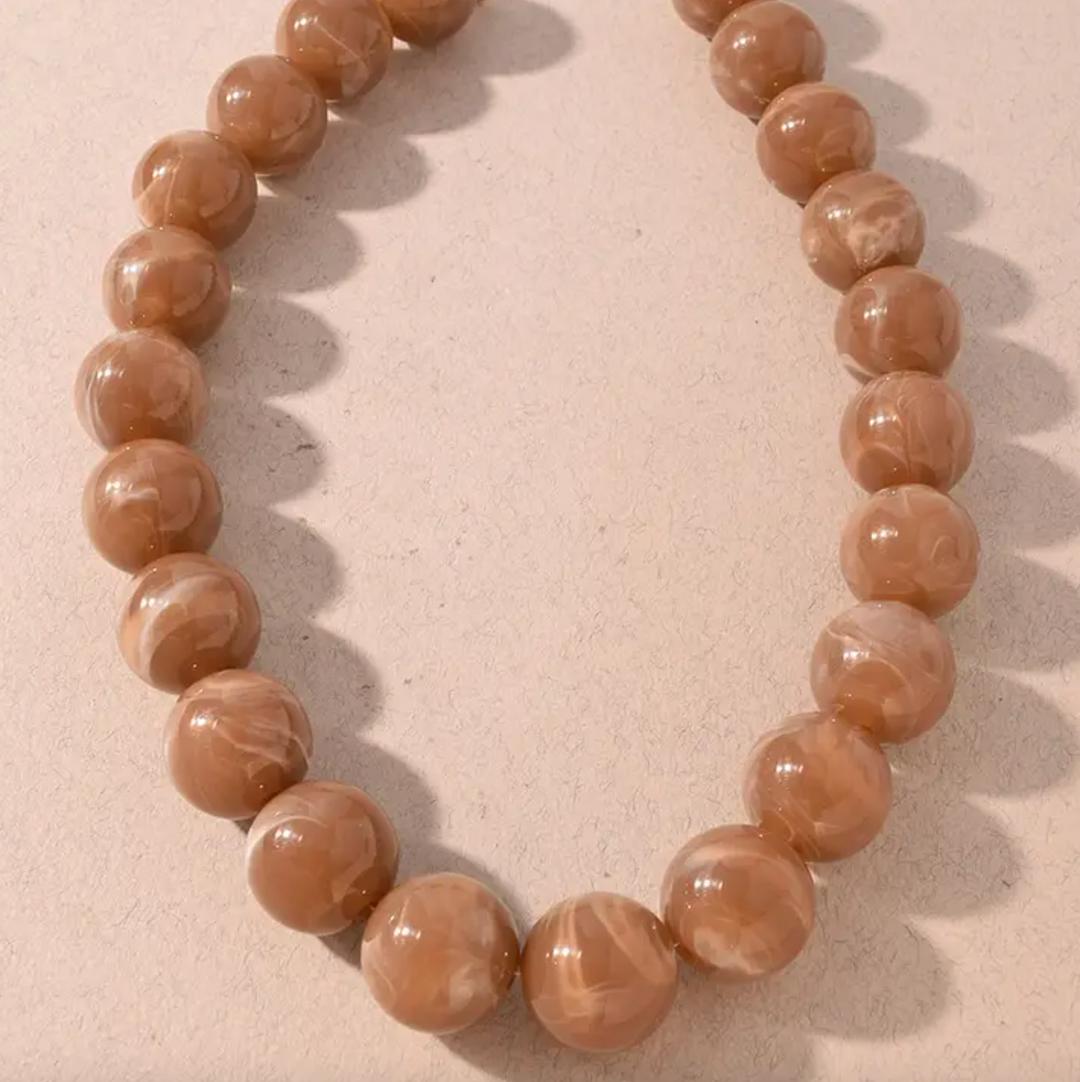 Maren Necklace Light Brown