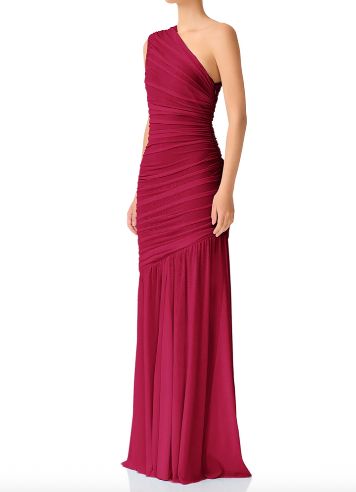 Florencea Gown Wine Red