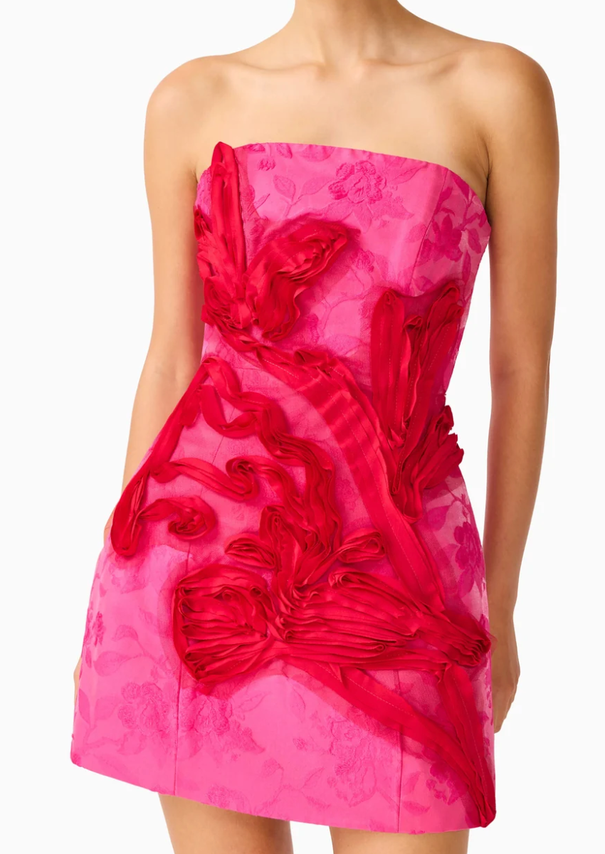 Florentia Strapless Mini Dress