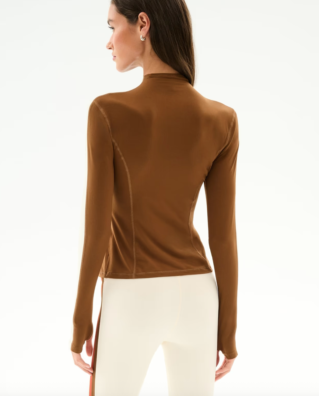 Isabelle Airweight Lite Mockneck Toffee