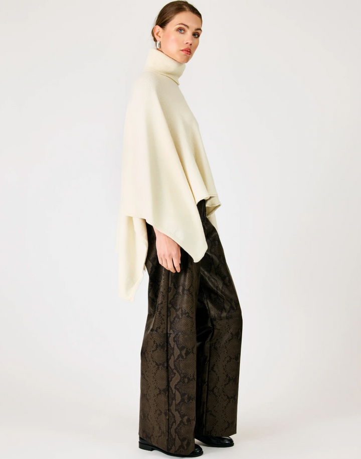 Orly Turtleneck Cape Sweater