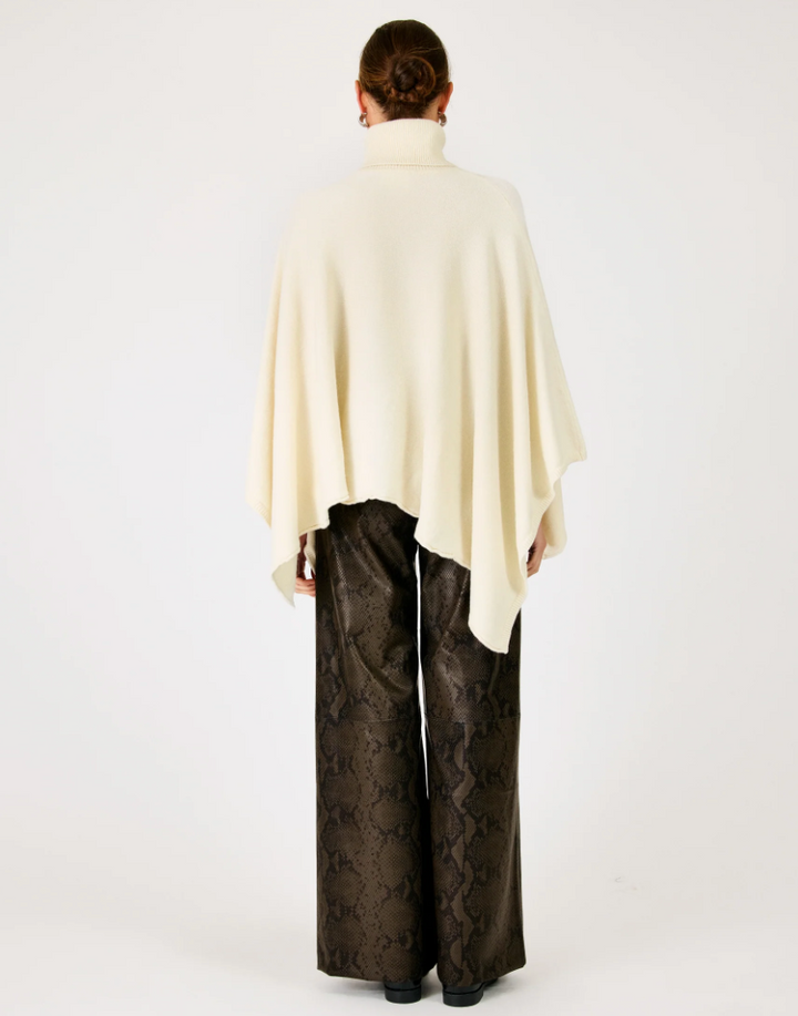 Orly Turtleneck Cape Sweater