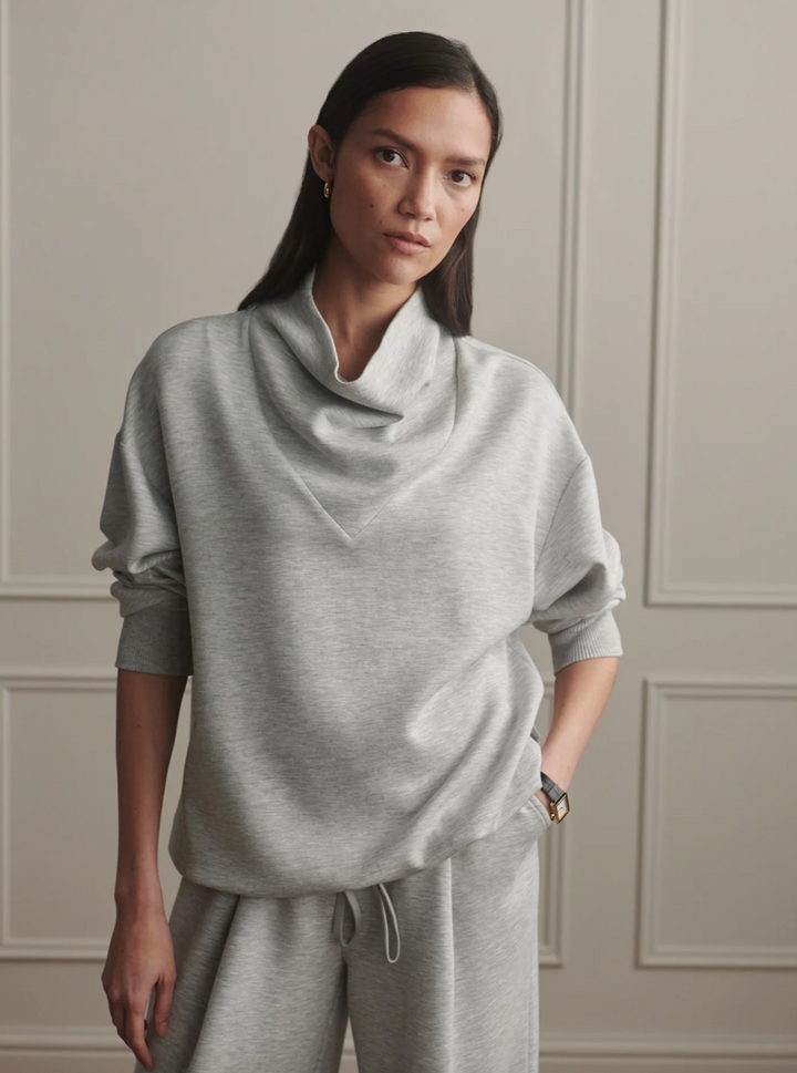 Betsy Sweat Light Grey Marl