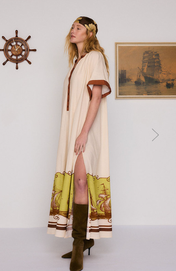 Nautical Smock Dress