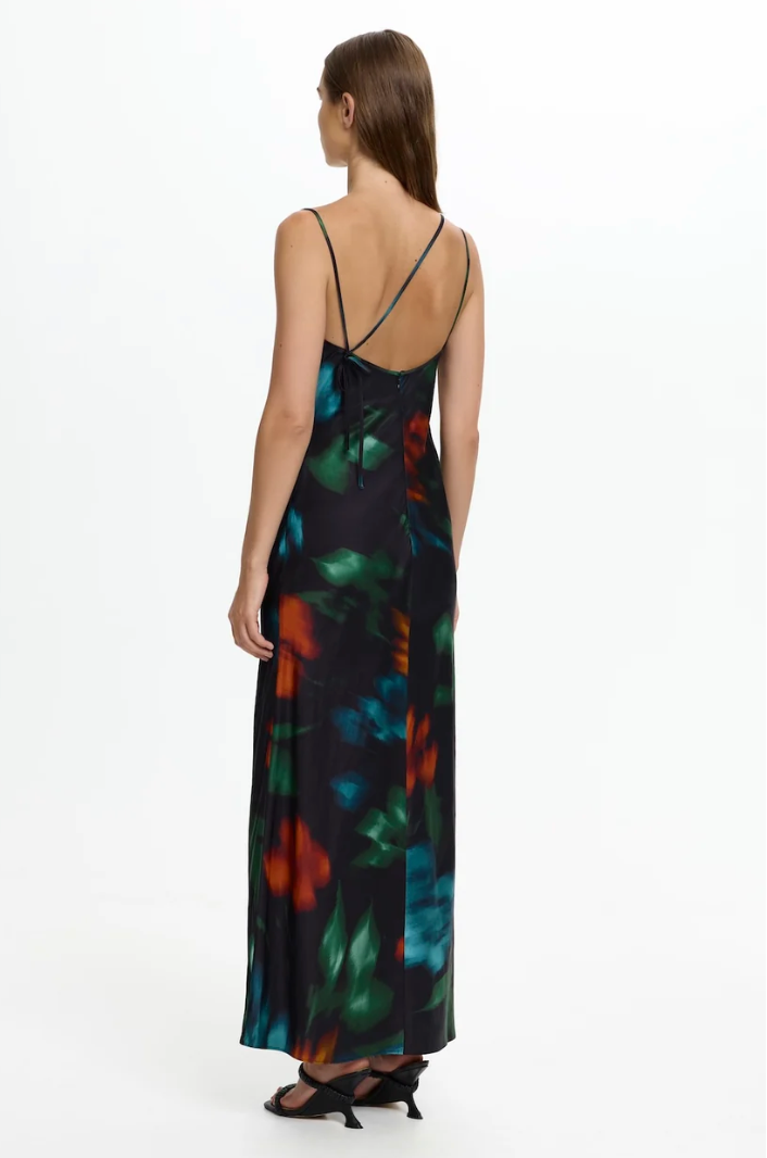 Zita Dress Blurred Floral