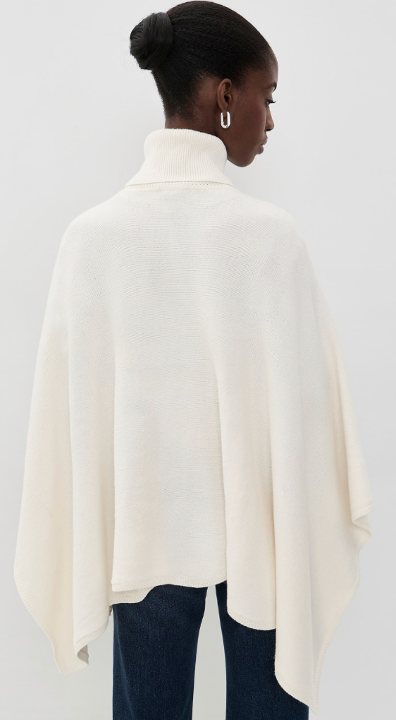 Orly Turtleneck Cape Sweater