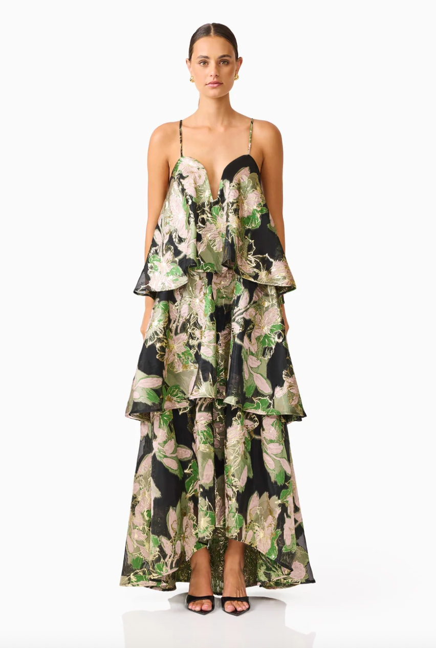 Florayne Tiered Maxi Dress