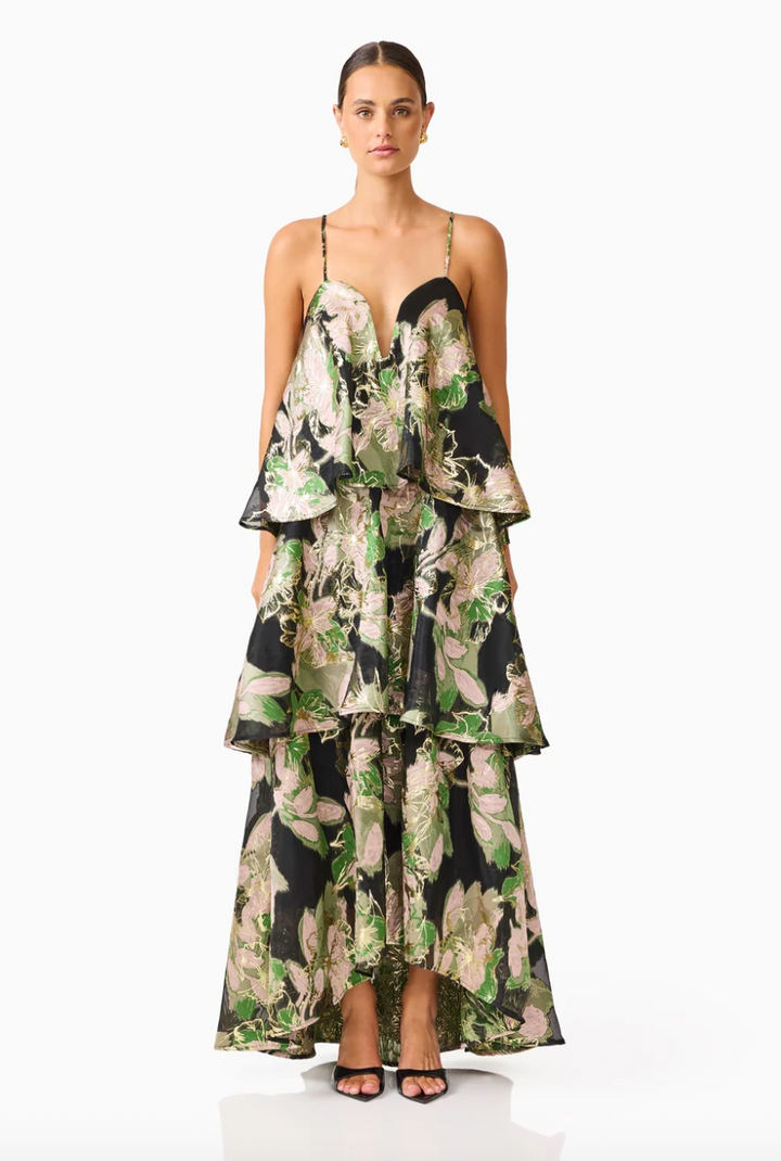 Florayne Tiered Maxi Dress