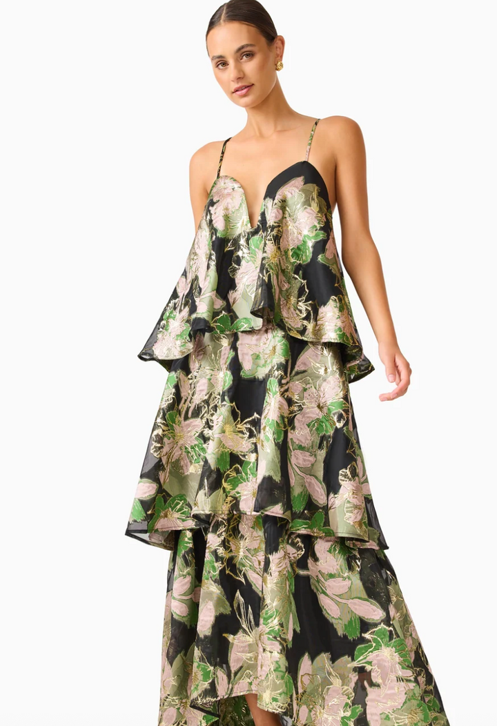 Florayne Tiered Maxi Dress