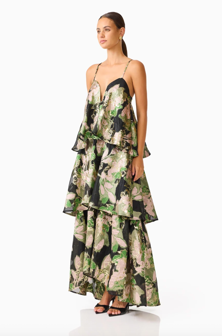 Florayne Tiered Maxi Dress