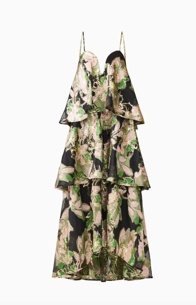 Florayne Tiered Maxi Dress