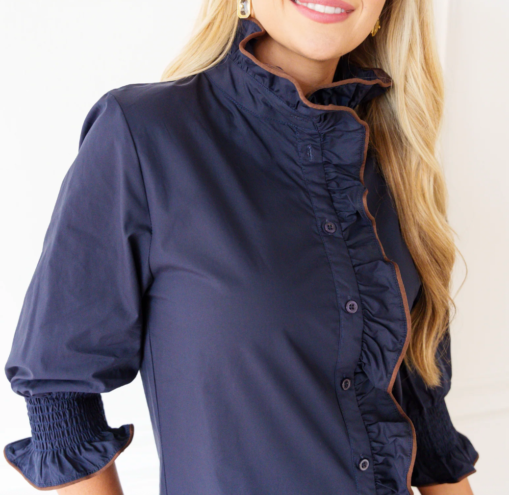 Teegan Dress Navy