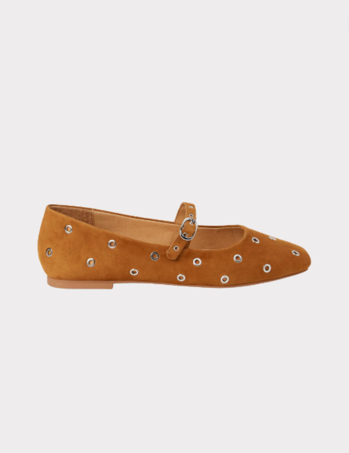 Mick Ballet Flats Tobacco